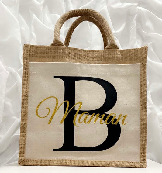 Cabas en Toile de Jute Taille M