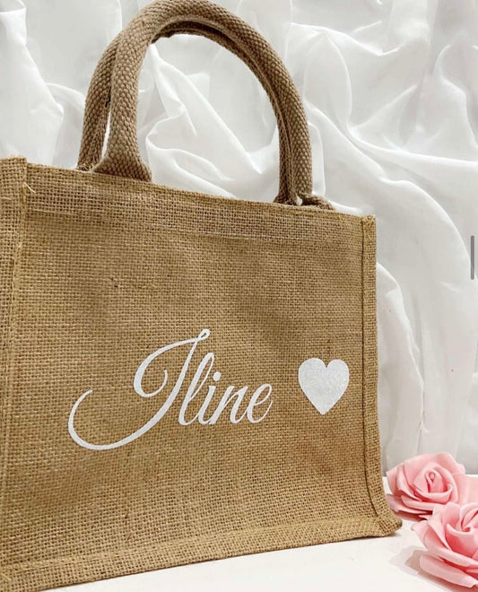 Cabas en Toile de Jute Taille S